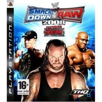 WWE SMACKDOWN VS RAW 2008 / JEU CONSOLE PS3