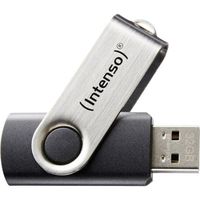 Clé USB - INTENSO - Basic Line - 64 Go - Noir - USB 2.0