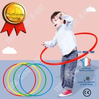 TD® Lot de 4 Hula Hoop pour enfants Poids et taille réglable Jouets de sport détachables cercle de gymnastique