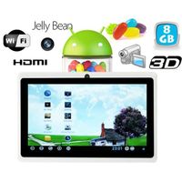 Tablette Tactile 7' Android Jellybean Full HD Double Caméra 20 Go Blanc Plastique YONIS