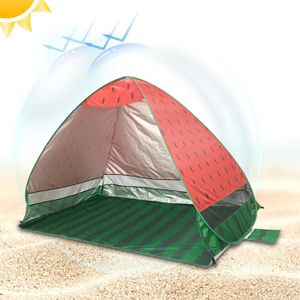 ABRI DE PLAGE Tente De Plage Tente De Camping Anti-Uv Avec Abri Upf 50Tente De Plage Pliable Upf 50 Summer Essentials Pour Jardin