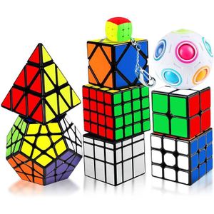 Puzzle Cube Magique pour Enfants Adultes COOJA 3x3 Speed Magic Cube 