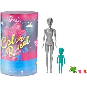POUPÉE Barbie Color Reveal - Coffret Pyjama Party