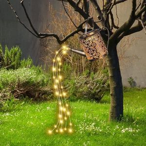 LAMPE DE JARDIN  Lampe Solaire de Jardin de Douche Arrosoir,LED Sol