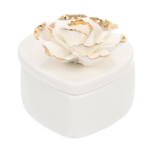 Carton Boîtes Rondes à Fleurs avec Couvercle et Ruban Boîte de Rangement Coffret Mariage pour Saint Valentin Anniversaire Noël Ideal pour Bijoux Bonbons VEESUN Boite Cadeau Vide Forme de Amour 
