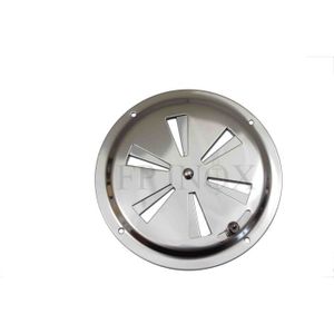 circulaire en acier inoxydable Grille de ventilation Grille da/ération pour conduit ventilateur extracteur de salle de bain 80/ mm//100/ mm//120/ mm pour Choix