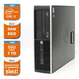 UNITÉ CENTRALE  ordinateur de bureau HP elite 8200 core I3 8go ram