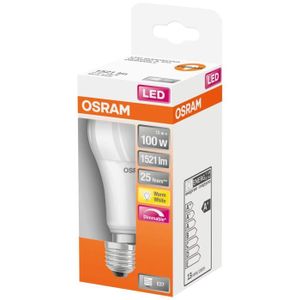 AMPOULE - LED OSRAM Ampoule LED standard dépolie radiateur varia