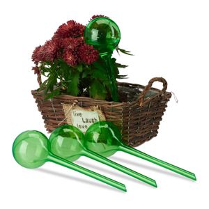 Lot De 3 Jardinières Suspendues Relaxdays Pour Balcon - En Fer Galvanisé Argenté, Design Ovale Et Rond - Pour Plantes Et Fleurs Extérieures