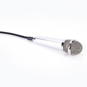 MICROPHONE Mini Microphone Stéréo Portable de 3.5mm,pour Stud