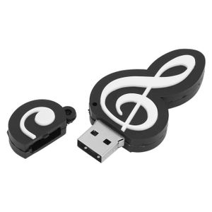 CLÉ USB VINGVO Disque Flash USB Apparence de note noire Cl