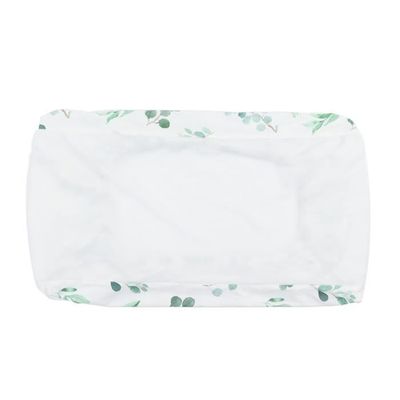 Lot De 2 Housses De Matelas à Langer Tinéo - Coton Éponge - Élastiquées Aux Coins - 75x50cm - Gris Clair