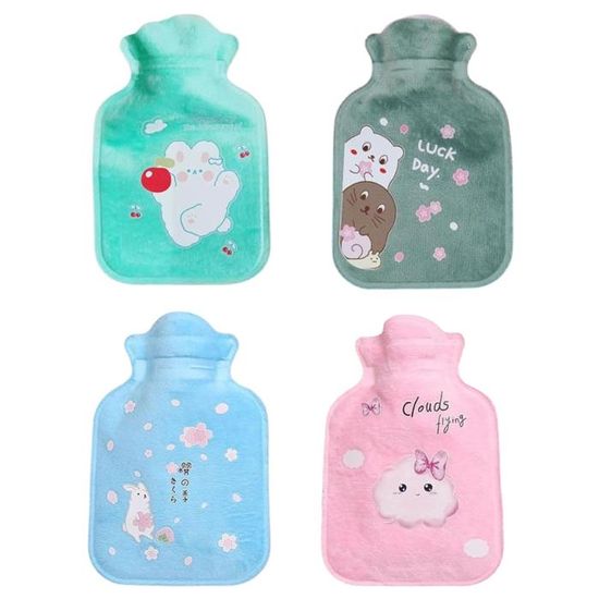 Lot De 4 Chauffe-mains Réutilisables Souris - Activation Par Pliage, 50-55°C, Diamètre 8.5cm