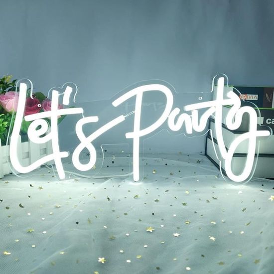 DREAMFORT Panneau Néon à DEL à Intensité Variable Pour