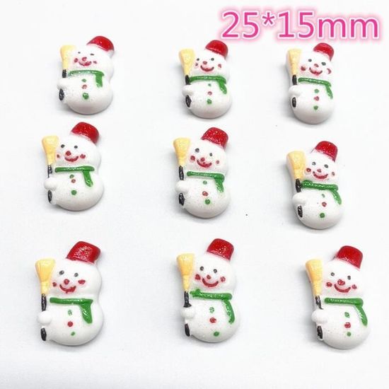 Sapin - Arbre De Noël,Feuille Acrylique à Dos Plat Avec Nœud à Pois