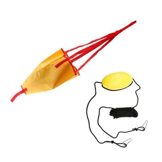 Bouées Ancre Flotteur DOLITY - Lot De 2 - Pour Ligne De Remorquage Kayak, Canoë, Bateau