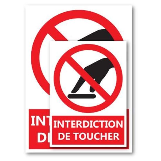 Signalisation Securite Interdiction Interdit De Toucher A5 Cdiscount Beaux Arts Et Loisirs Creatifs Signalisation Securite Interdiction Interdit De Toucher A5 Cdiscount Beaux Arts Et Loisirs Creatifs