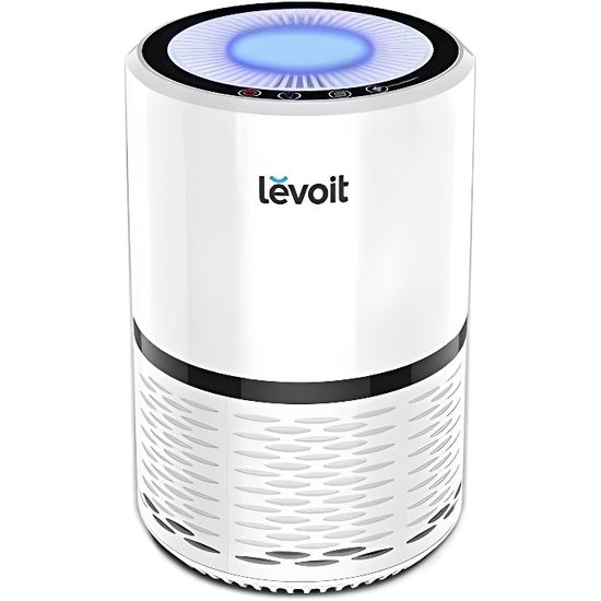LEVOIT - Lot De 2 Filtres De Rechange Originaux Pour Purificateur LV-PUR131/ LV-PUR131S (Pré-filtre + HEPA H13 + Charbon