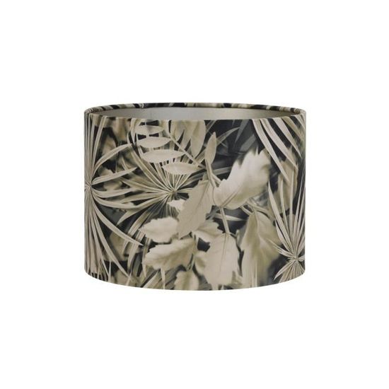 Abat-jour cylindre 30-30-21 cm VELOURS paume sépia, Light & Living ...