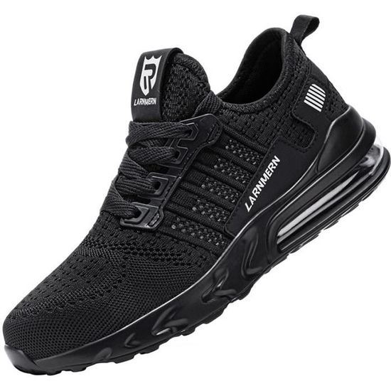 Embout Acier 200J Protection LARNMERN Chaussures De Sécurité Hommes - Baskets Antidérapantes Avec Embout Acier - Légères Et Respirantes Larnmern Wear
