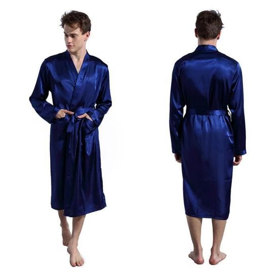 Peignoirs Flanelle Femme Manches Longues - KEEJAA - Chaud et Confortable Couleurs multiples