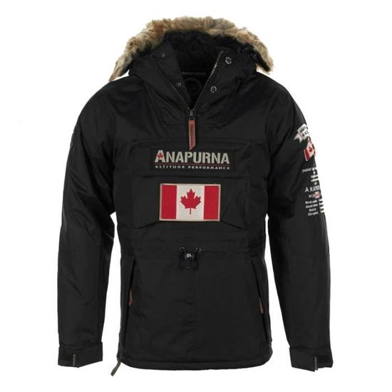 Parka Anapurna BELVEDO Noir Noir - Cdiscount Prêt-à-Porter