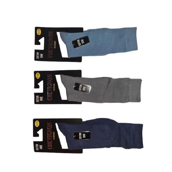 Lot De 3 Paires De Chaussettes Hommes Workforce – Mélange Laine – Côtelées, Pour Travail Ou Rando