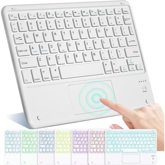 Mini Clavier Bluetooth, Clavier Pliable Sans Fil Portable, Clavier