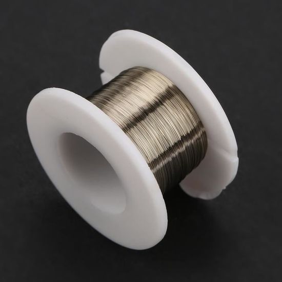 Fil De Coupe En Molybdène 0,03mm Pour Réparation écran Téléphone - 3 Rouleaux De 100m, Pour Séparation Verre/LCD