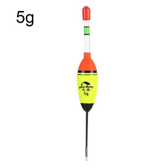 Lot De 3 Flotteurs De Pêche Lumineux LED Rouge – EVA Résistant Pour Pêche De Nuit (10g)