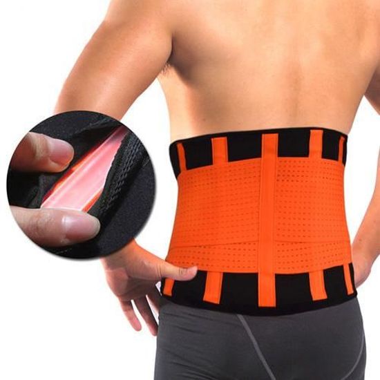 Ceinture Lombaire Ajustable Pour Le Dos - Homme Et Femme - Soutien Postural Confortable - Taille S à 4XL