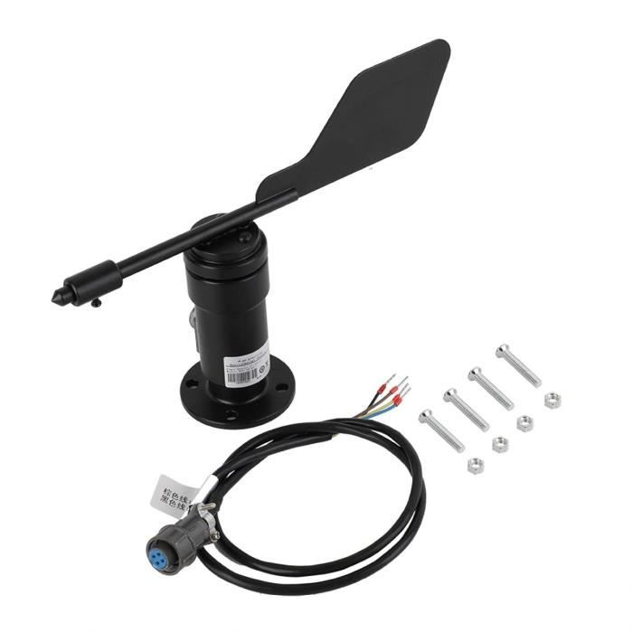 Anémomètre à Coupelles 3 Cups Avec Connecteur RJ11 – Capteur De Vitesse Du Vent Précis Pour Station Météo