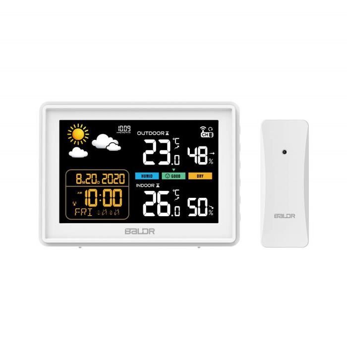 Sainlogic Station Météo Intelligente Avec Wi-Fi, Prévisions Météo