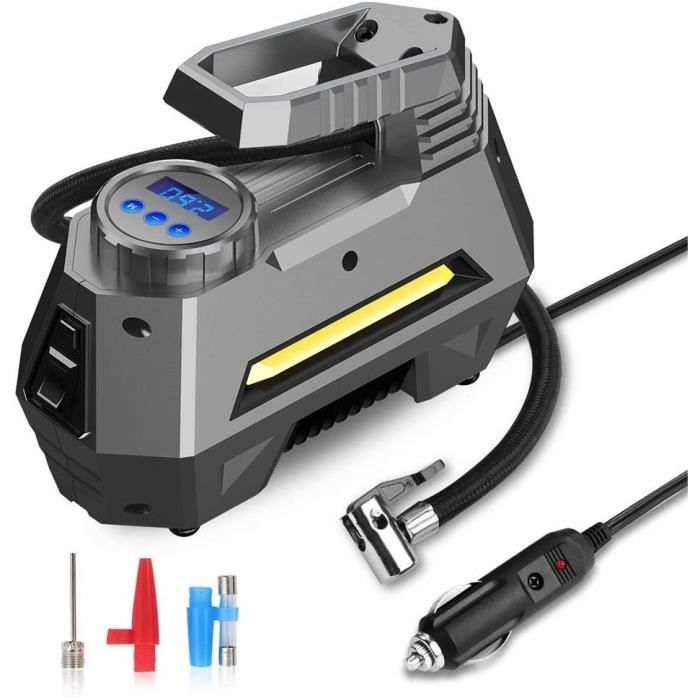 Mini Compresseur D'air Portable, Gonfleur De Pneus Sans Fil 150 PSI Avec Batterie 6000 Mah Pour Voitures Pompe Electrique Pour Velos Motos Et Ballons 91943122