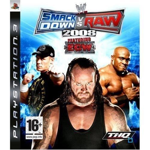WWE SMACKDOWN VS RAW 2008 / JEU CONSOLE PS3 - vue 2