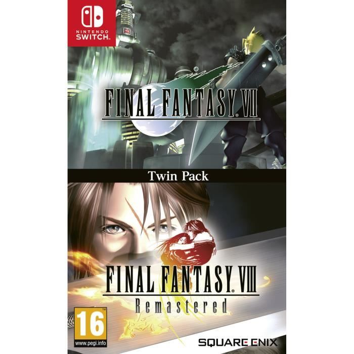 FINAL FANTASY VII + FINAL FANTASY VIII REMASTERED Jeu Switch