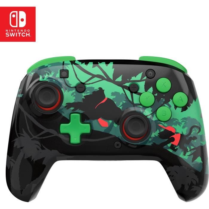 Manette de jeu - Nintendo Switch - Rematch Donkey Kong - Sans fil - Rouge/Jaune - Turtle Beach