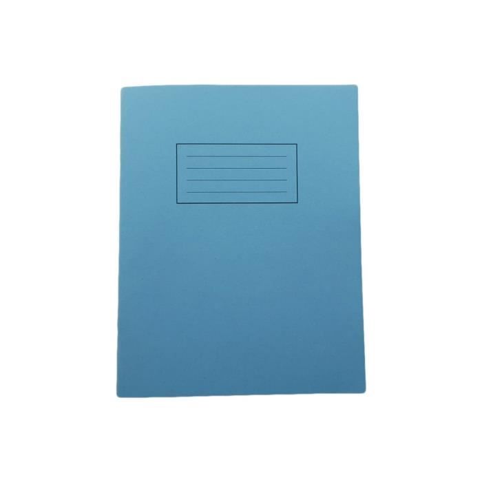 LOT DE 5 PETITS CAHIERS D’EXERCICES – 80PAGES A5 - BLEU