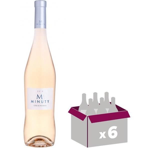 M de Minuty 2015 Rosé Cotes de Provence - carton 6 bouteilles 75cl 13°