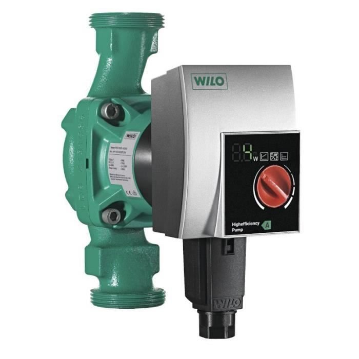 Pompe de chauffage -WILO YONOS PICO- CLASSE A DN25 Hm 1-8 180mm