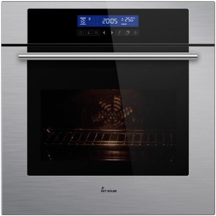 KKT KOLBE / Four encastré 60cm / 70L / 3,3kW / Nettoyage à la vapeur / Air chaud / Tiroirs télescopiques / EB8015ED