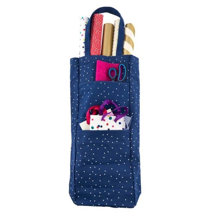 BusyB Sac de rangement pour emballage cadeau Busy B - pour ranger jusqu?à 10 rouleaux de papier cadeau - 8823