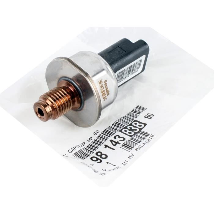 Capteur Pression de Carburant de Rail Citroen C4 Picasso C5 C8 Jumpy Jumper Peugeot 308 3008 407 508 5008 807 9814383880