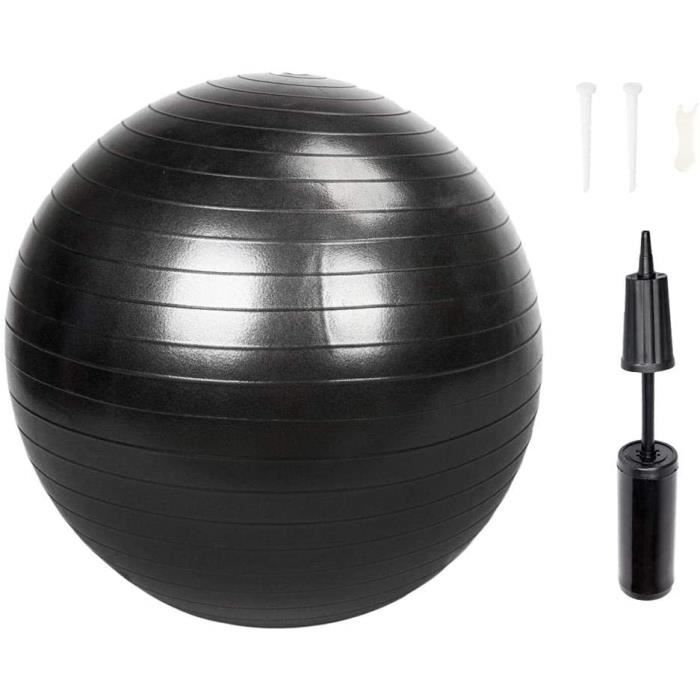 GYM BALL YYI 85cm 1600g Gymmeacutenage antideacuteflagrant eacutepaissir Balle de Yoga Pilates Fitness Balle deacutequilibre Gym511