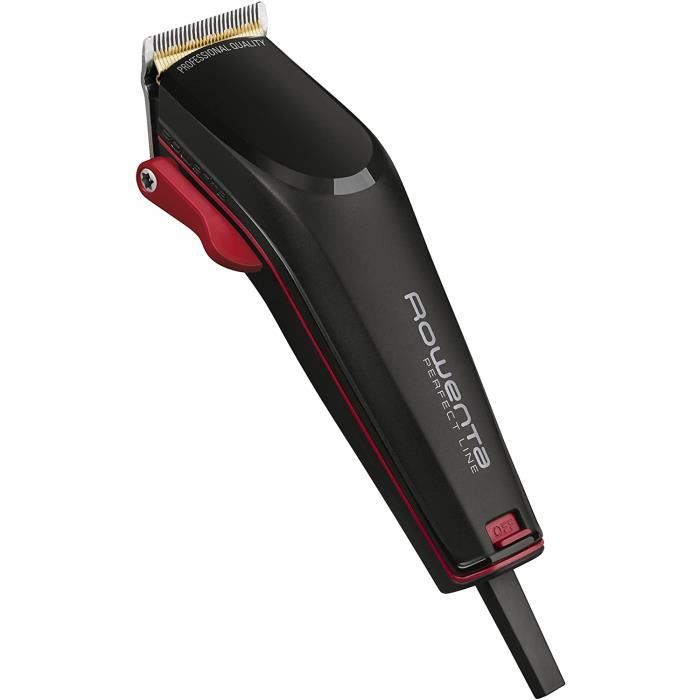 TONDEUSE CHEVEUX ROWENTA Tondeuse Cheveux hommes tondeuse Barbe Perfect Line 6 Sabots Hauteur Réglable TN1350F0173