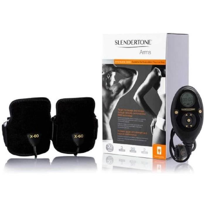 CEINTURE DE FORCE Slendertone Biceps et Triceps Brassards HF tonifiants UnisexAdult Noir 25 a 45 cm342