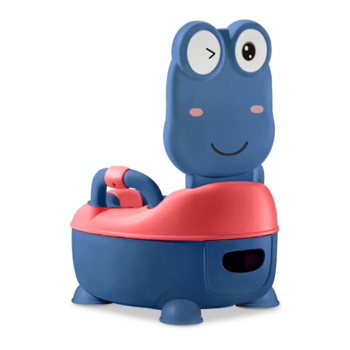 HENGMEI Bleu Pot de bébé Enfants Potty Siège de Toilette portable Toilettes, Haut sur pattes