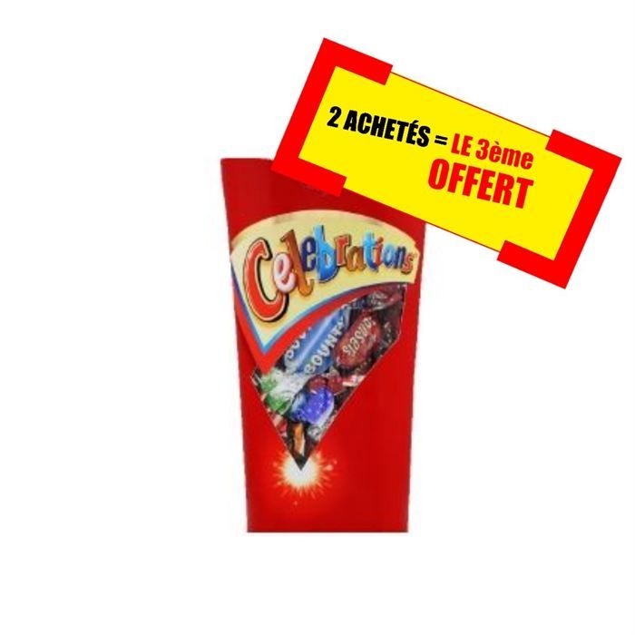 CELEBRATIONS BOITE ZOE 280G x3