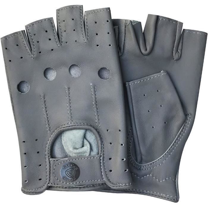 MITAINES EN CUIR A USAGE VARIE POUR HOMME