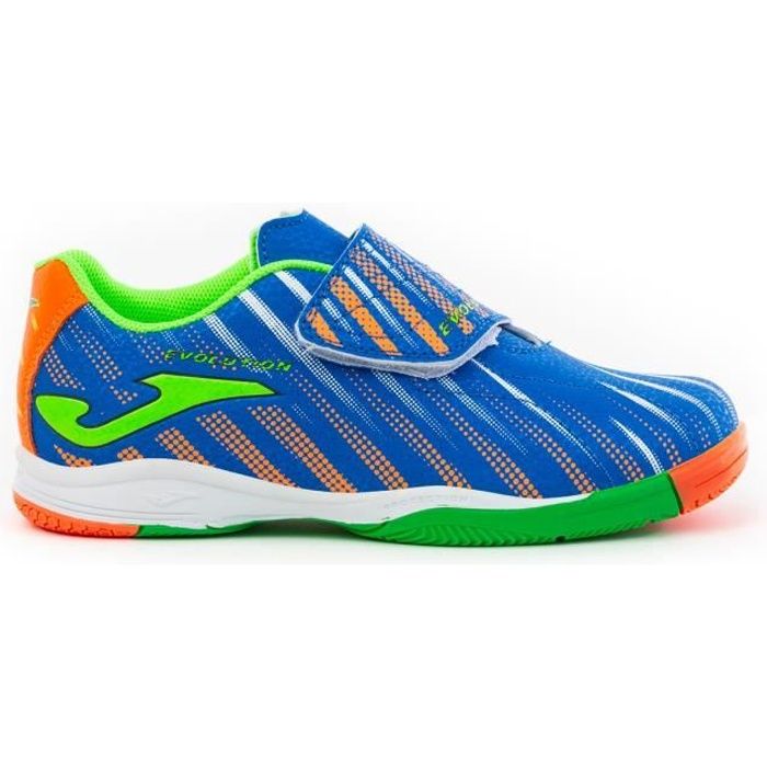 Chaussures de football enfant Joma Indoor EVOLUTION 2004 - bleu royal/vert - 25